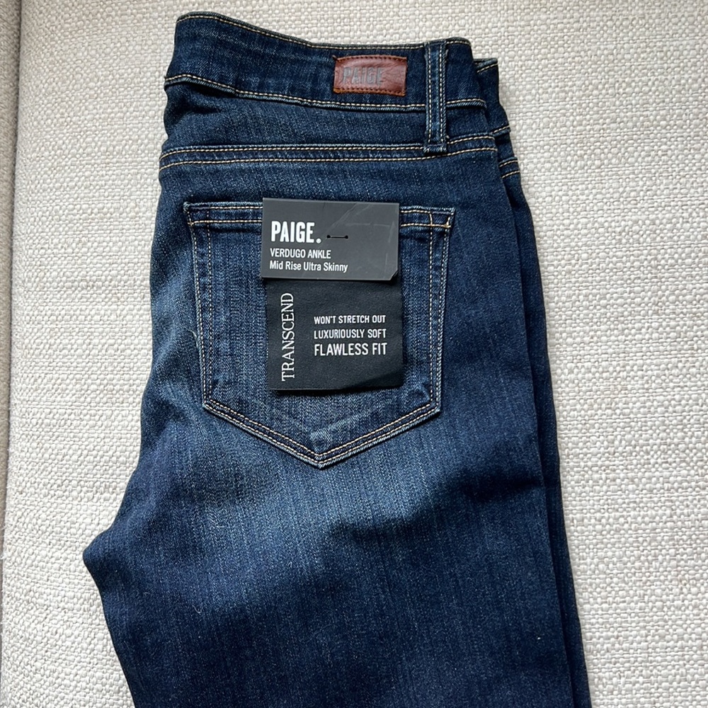 Paige Verdugo Ankle Skinny in Transcend